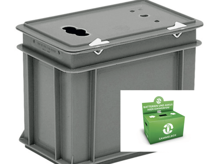 Sammelbox Batterien kostenlos bestellen